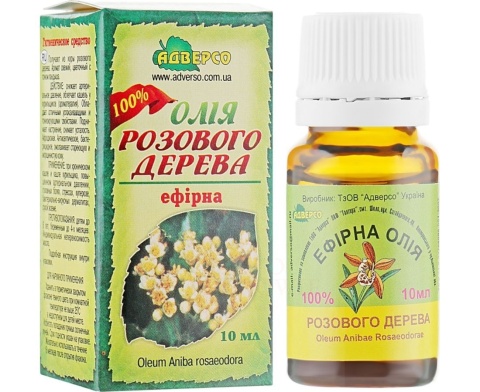 Olejek z Drzewa Różanego, Palisandrowy, 100% Naturalny, Adverso, 10ml