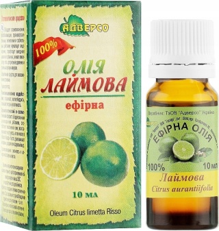 Olejek z Limetki (Limonkowy), 100% Naturalny, Adverso, 10 ml