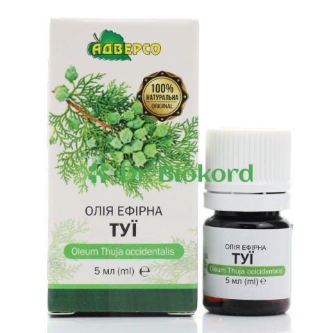 Olejek z Żywotniku, Tujowy, 100% Naturalny, Adverso, 5ml