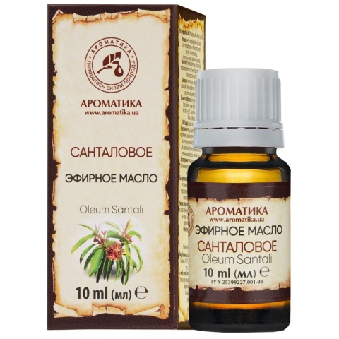 Olejek Sandałowy (Santalum album), 100% Naturalny, Aromatika, 5ml