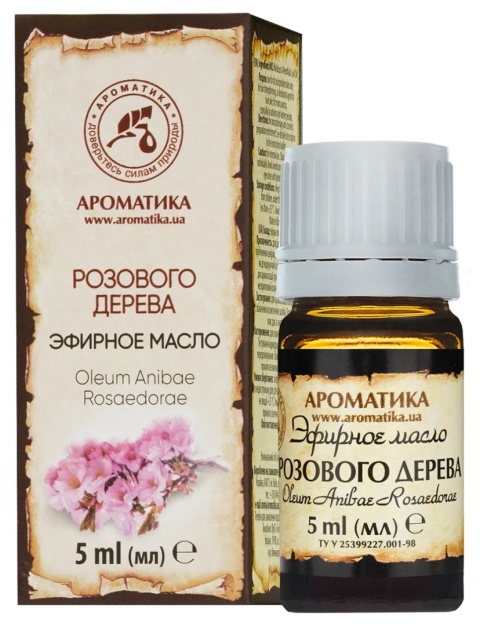 Olejek z Drzewa Różanego (Drzewo Różane), 100% Naturalny, Aromatika, 5ml