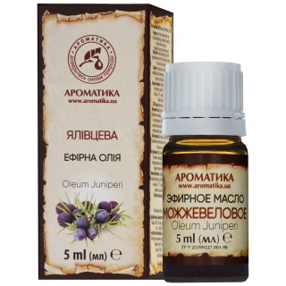Olejek Jałowcowy (Jałowiec), Aromatika 100% Naturalny, 5ml