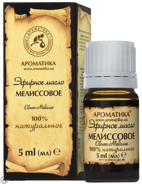 Olejek Melisowy (Melisa), 100% Naturalny, Aromatika, 5ml