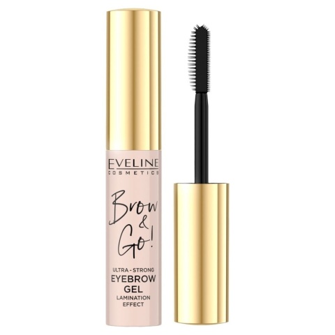 Żel do brwi Ultra mocny, EVELINE Brow & Go! 6ml