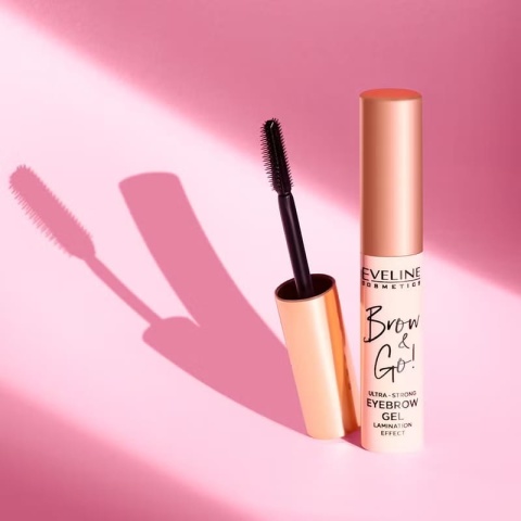Żel do brwi Ultra mocny, EVELINE Brow & Go! 6ml