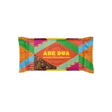 Autentyczne afrykańskie czarne mydło z olejem kokosowym, masłem shea i miodem ABE DUA, 100g