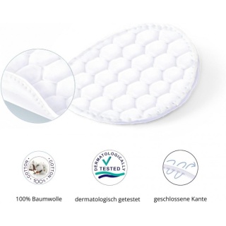 Bella Cotton Płatki Kosmetyczne Okrągłe 100% Bawełny, 80 szt.