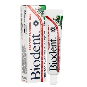Biodent Pasta do zębów przeciw parodontozie, 75g