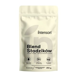 Blend Słodzików - erytrytol, ksylitol i stewia, Intenson, 250g