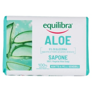 Equilibra Aloe Delikatne Mydło aloesowe w kostce 100g