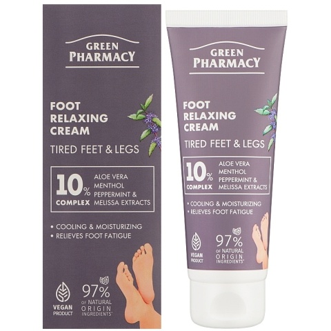 Krem Relaksujący do Stóp i Nóg Green Pharmacy, 75ml
