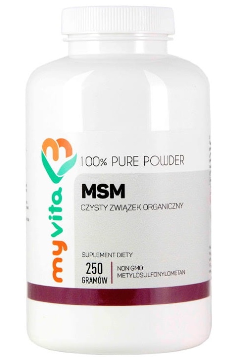 MSM Metylosulfonylometan Proszek, MyVita, 250g