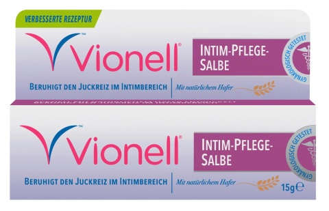 Maść do pielęgnacji okolic intymnych z naturalnym owsem, Vionell Intim-Pflege-Salbe, 15g