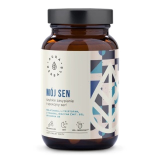 Mój Sen - Szybkie Zasypianie i Spokojny Sen, Aura Herbals, 60 kapsułek