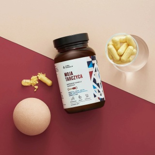 Moja Tarczyca, Wsparcie Funkcji Tarczycy, Aura Herbals, 60 kapsułek