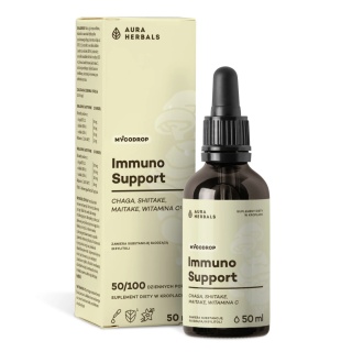 Mycodrop, Immuno Support, krople, Aura Herbals, 50ml