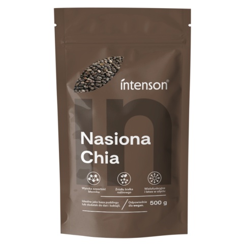 Nasiona Chia, Szałwia Hiszpańska, Intenson, 500g
