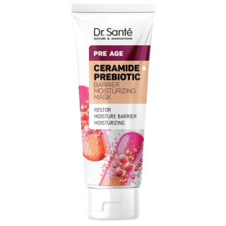 Ochronna maska nawilżająca Ceramide + Prebiotic DR.SANTE Pre Age, 75ml