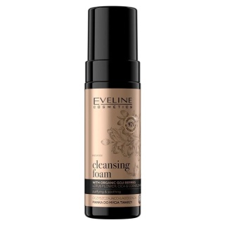 Oczyszczająco-nawilżająca pianka do mycia twarzy Organic Gold, Eveline Cosmetics