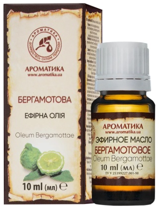 Olejek Bergamotowy, Bergamotka, 100% Naturalny, Aromatika, 10ml