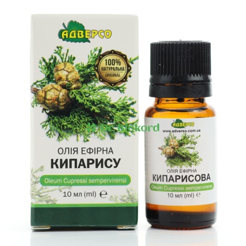 Olejek Cyprysowy, 100 % Naturalny, Adverso, 10ml