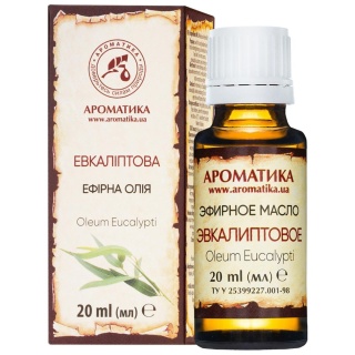 Olejek Eukaliptusowy (Eukaliptus), 100% Naturalny, Aromatika, 20ml