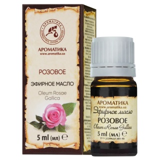 Olejek Różany (Rosa Gallica) Róża Stulistna, Aromatika, 5ml