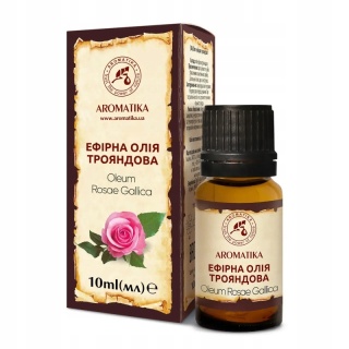 Olejek Różany (Rosa Gallica) Róża Stulistna, Aromatika, 10ml