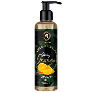 Olejek do Masażu Juicy Orange - Soczysta Pomarańcza, Aromatika, 200ml