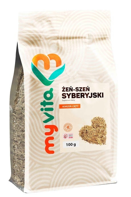 Żeń-Szeń Syberyjski Korzeń, Myvita, 100g