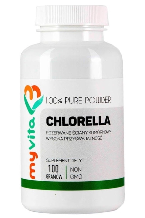 Chlorella Myvita, Proszek, 100 g