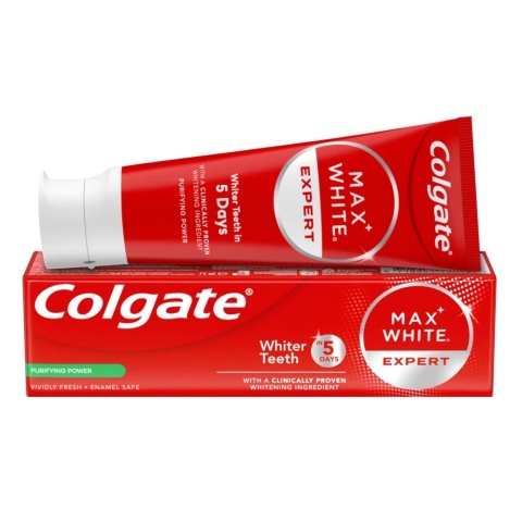 Pasta do zębów Colgate Colgate Max White Expert Purifying Power, 75ml