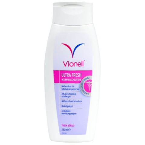 Płyn do higieny intymnej z technologią Odour Shield, Vionell Ultra Fresh, 250ml