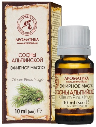 Olejek z Sosny Alpejskiej, Sosnowy, 100% Naturalny, Aromatika, 10ml