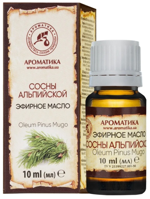 Olejek z Sosny Alpejskiej, Sosnowy, 100% Naturalny, Aromatika, 10ml