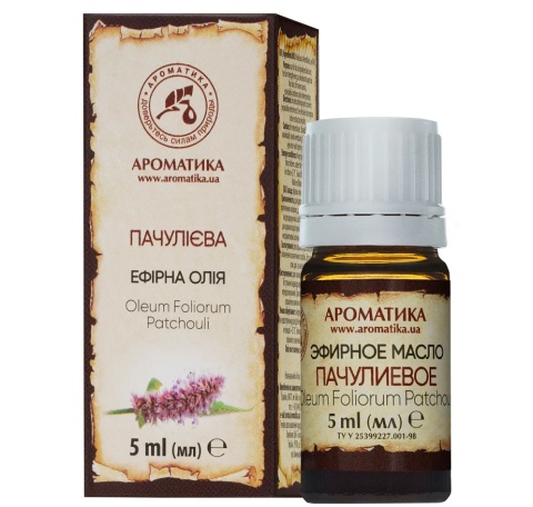 Olejek Paczulowy (Patchouli), 100% Eteryczny, Aromatika, 5ml