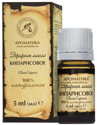 Olejek Cyprysowy, 100 % Naturalny, Aromatika, 5ml