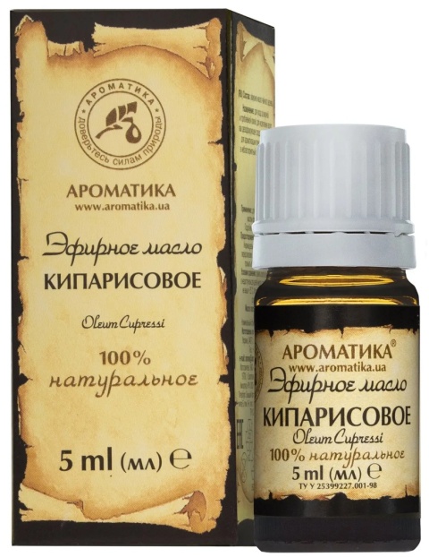 Olejek Cyprysowy, 100 % Naturalny, Aromatika, 5ml