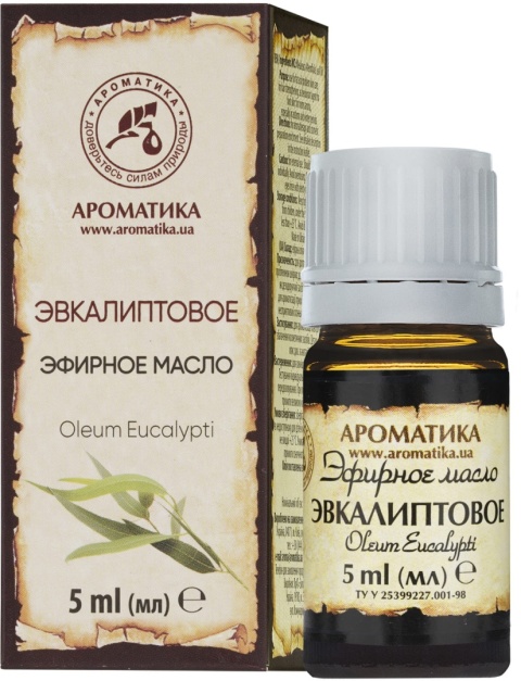 Olejek Eukaliptusowy (Eukaliptus), 100% Naturalny, Aromatika, 5ml