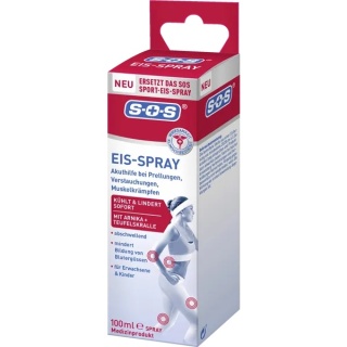 SOS Spray Chłodzący Sportowy - Ice Spray, 100ml