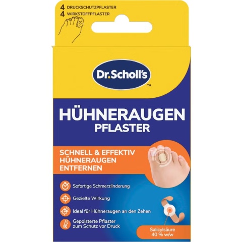 Scholl Plastry na odciski, 4 Szt.