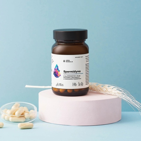 Spermidyna, Aura Herbals, 60 kapsułek