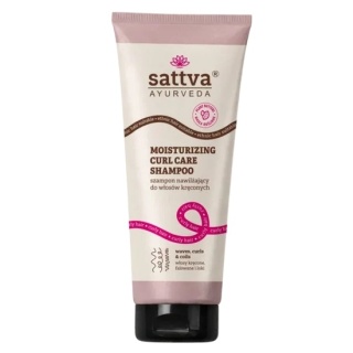 Szampon nawilżający do włosów kręconych Sattva Curls Haircare, 200ml