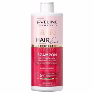 Szampon przedłużający trwałość koloru Color Protect, Eveline Cosmetics Hair Line, 400ml