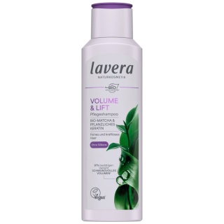 Szampon Zwiększający Objętość z Bio-Matchą i Roślinną Keratyną Lavera Volume & Lift, 250ml