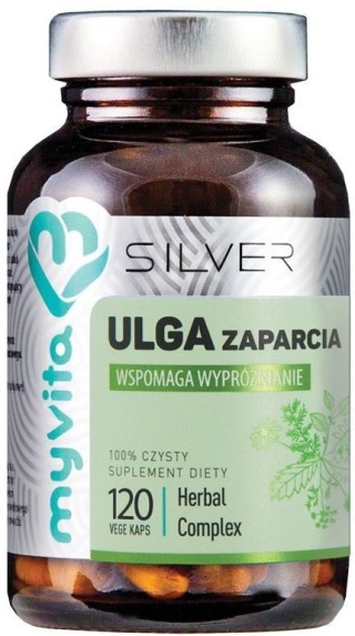 Ulga Zaparcia SILVER PURE, MyVita, 120 kapsułek
