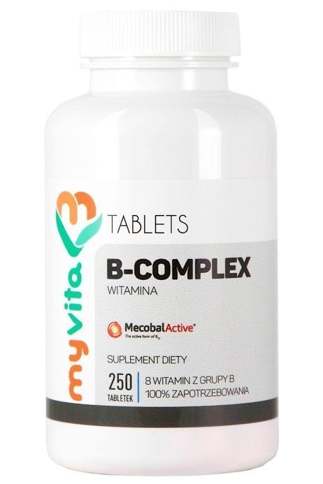 Witamina B-Complex, MyVita, 250 tabletek
