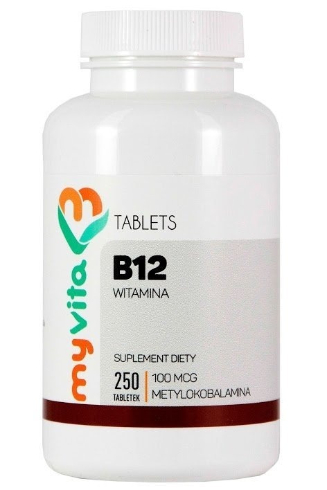 Witamina B12 MyVita, 250 tabletek