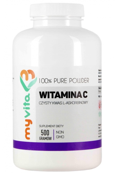 Witamina C Kwas L-askorbinowy Proszek, MyVita, 250 g