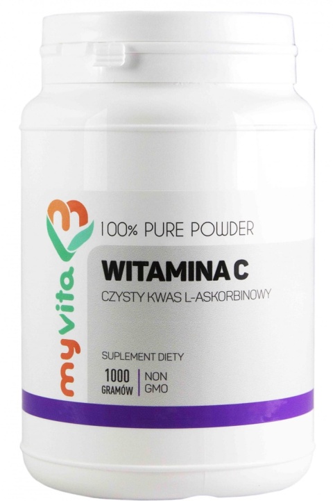 Witamina C Kwas L-askorbinowy Proszek, MyVita, 250 g